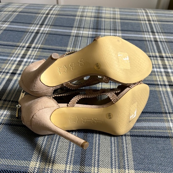 NWOB Jessica Simpson Jessila Jeweler Sandal Heels - Picture 7 of 8